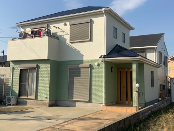 岬町　Ｍ様邸　外壁塗装 屋根塗装　2024/3/21