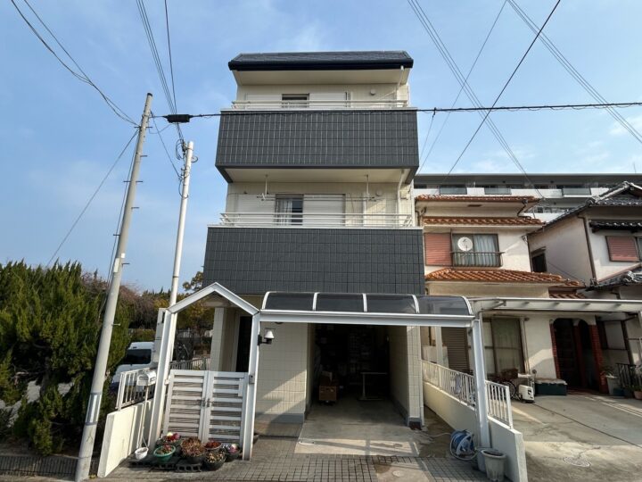 貝塚市　外壁塗装 屋根塗装工事　完工日：2026/2/16