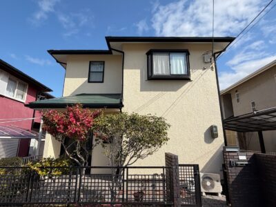岬町　H様邸　外壁塗装 屋根塗装　2026/2/21
