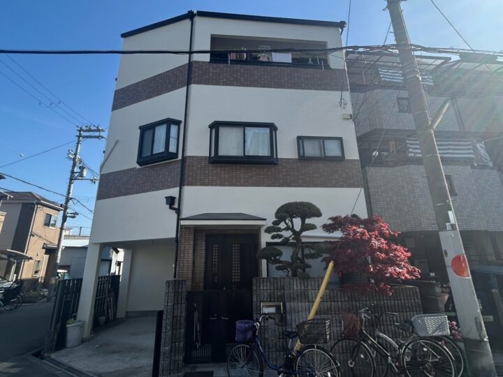 大阪市住吉区　Ｔ様邸　外壁塗装 屋根塗装　2026/4/11