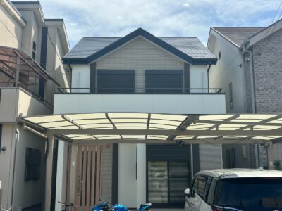 岸和田市　Ｋ様邸　外壁塗装 屋根塗装　2026/5/23