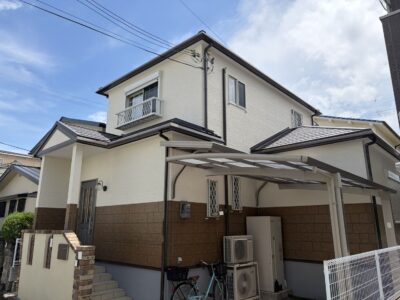 泉佐野市　Ｍ様邸　外壁塗装　2026/6/23
