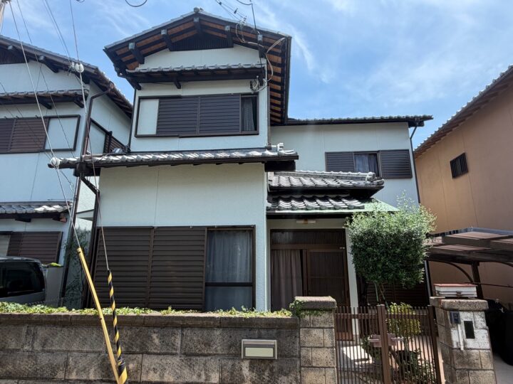 田尻町 外壁塗装工事 完工日:2026/7/30
